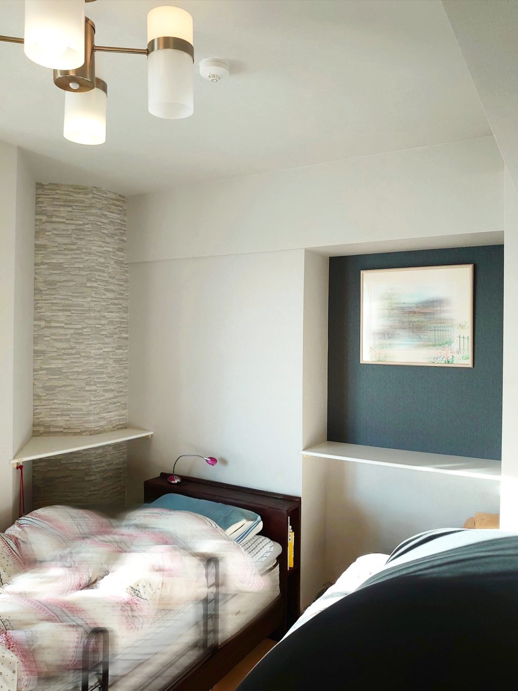 川口市　寝室のクロス貼り替えアフター