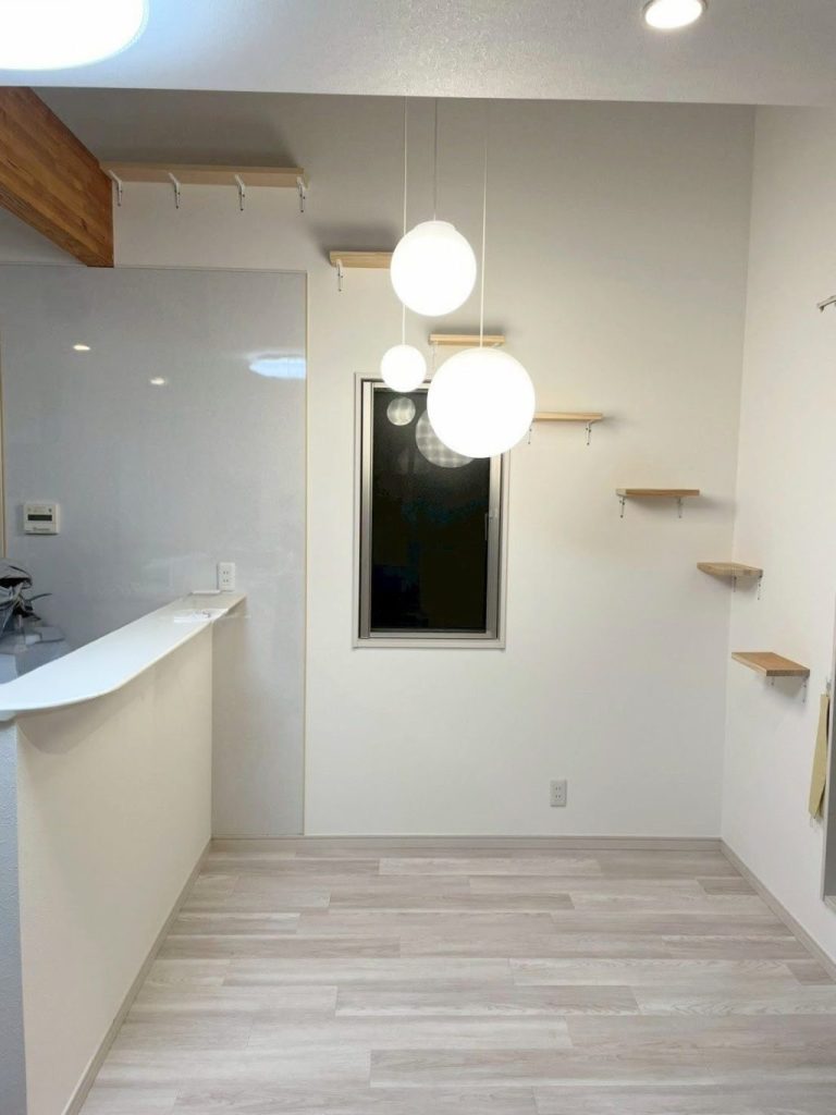 川口市　キャットステップの取付