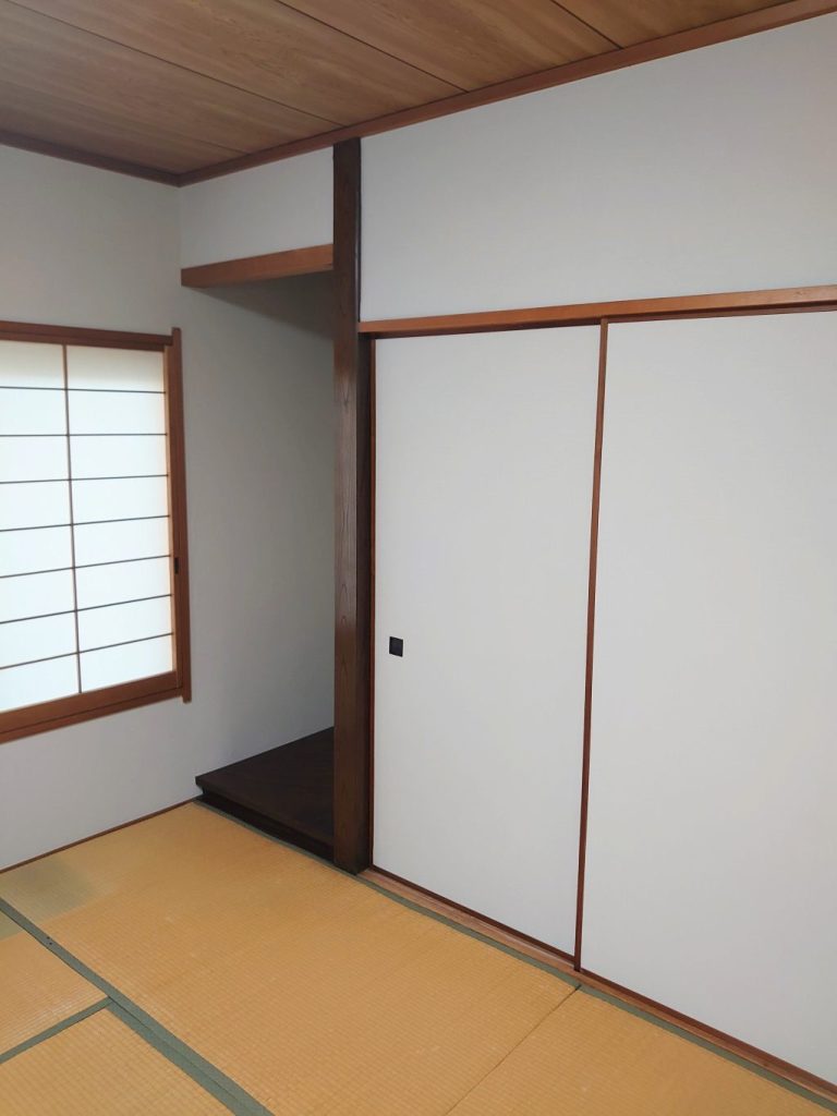 川口市　和室の壁紙