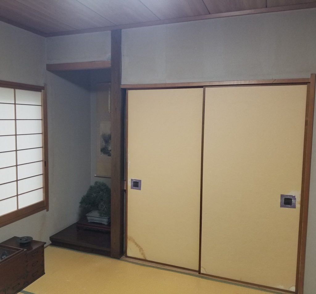 川口市　和室の壁紙