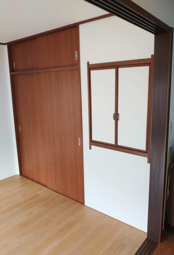 和光市　和室から洋室への仕様変更